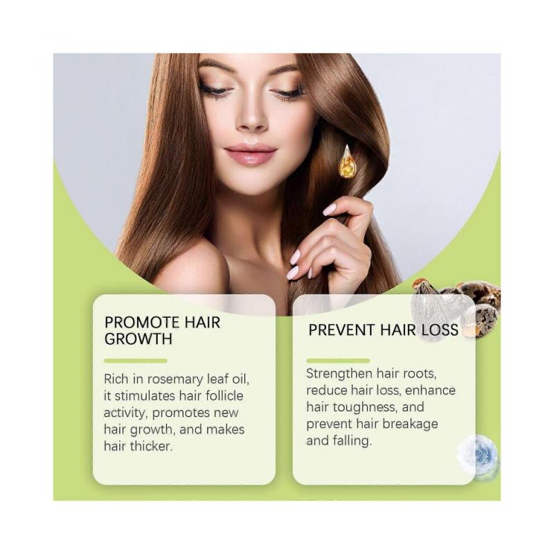 Herbal hair care oil, effective moisturizing and nourishing scalp and improve dry and frizzy hair care oil