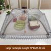 Thickened Rectangular Food Cover for Dining Table - Medium, Large, Extra Large