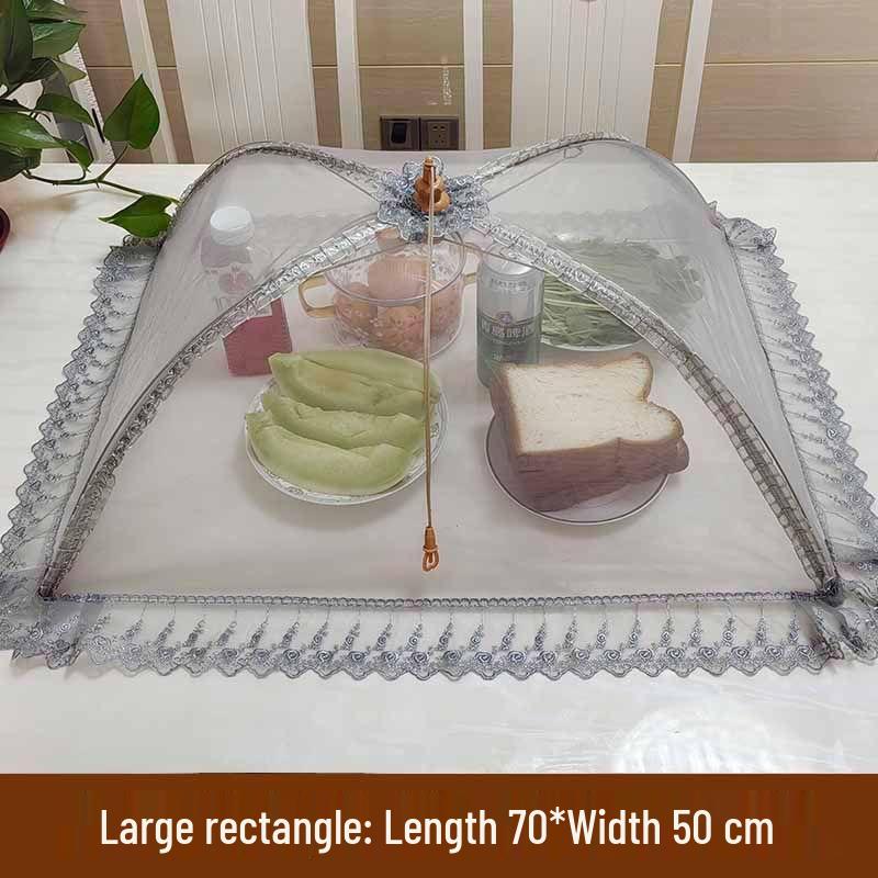 Thickened Rectangular Food Cover for Dining Table - Medium, Large, Extra Large