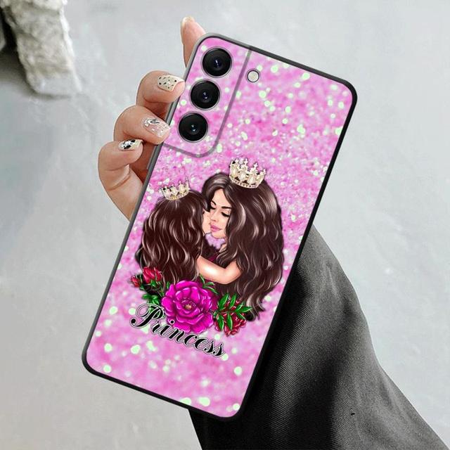 Чехол для Samsung Galaxy S23 S22 S21 S20 Fe Ultra S10 S9 S8 Plus Note 20ultra 10plus, чехол для женщины, ребенка, мамы и девочки