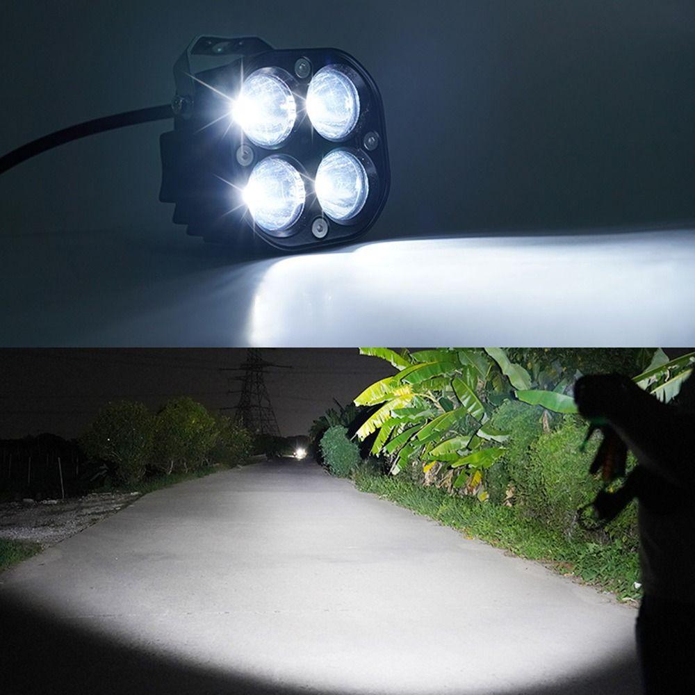 Waterproof Motorbike Spotlight Aluminum Alloy Fog Light NEW DRL Light Motorcycle Accessories