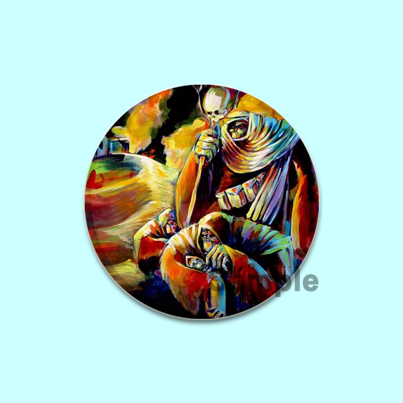 32/44/58 мм музыкальная булавка для крышки Ablum ручная работа брошь для одежды мультяшный косплей значок украшение на рюкзак ювелирные изделия подарок