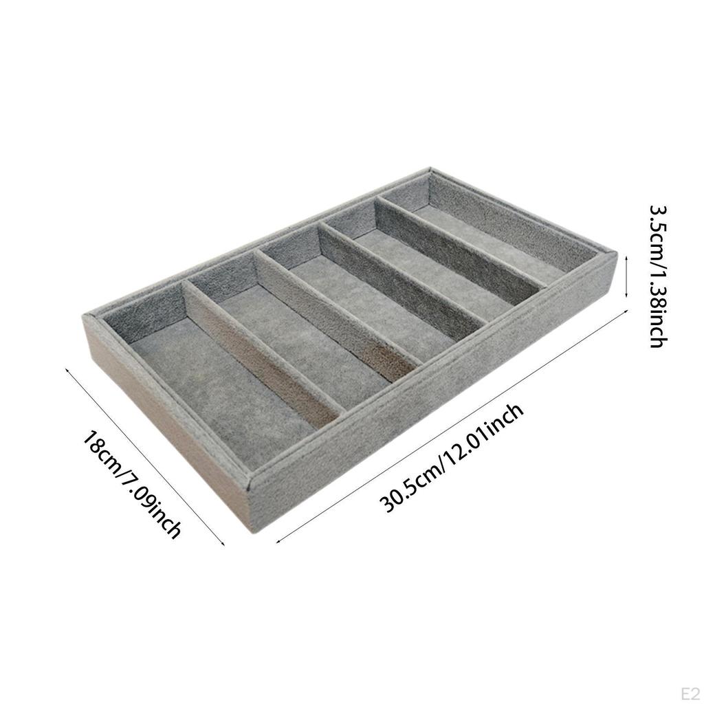 Подставка для очков, шкатулка для ювелирных изделий, держатель для часов на 5 ячеек,