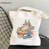 Totoro Shopping Bag Jute Bag Eco Shopper Grocery Reusable Bolsa Bag Net Reusable Jute Bolsas Reutilizables Sacolas