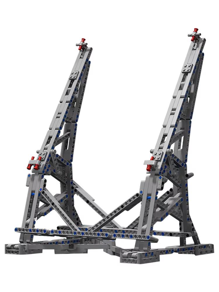 407 деталей Игрушка-конструктор с мелкими деталями MOC-10219 Вертикальная подставка Efferman для Millennium Falcon 75192 Сделано в Китае