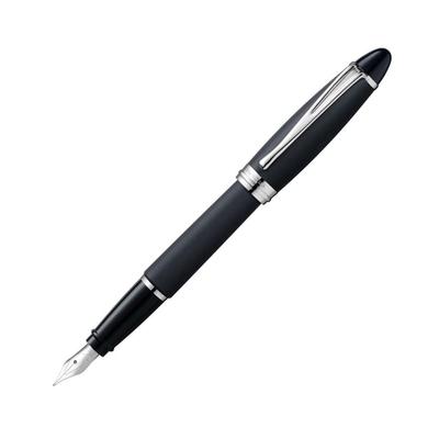 Перьевая ручка Aurora F Тонкое перо Epsilon Сатиновый черный Официально импортированная B10-NF Двойного назначения,