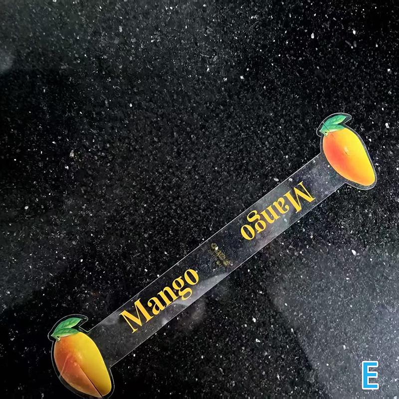 10 шт. креативная одноразовая пластиковая чашка в форме манго для десерта, торта, крема для мусса, упаковочная коробка с прозрачной крышкой