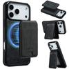 2 в 1 Магнитный кожаный кошелек-чехол с слотом для карт для iPhone 17 Pro Max 16 Plus 15 Plus 14 13 12 11 Подходит Ударопрочный карманный чехол