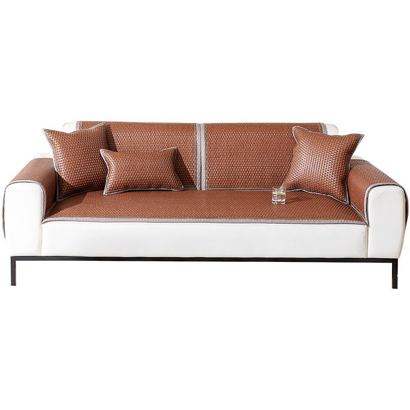 Высококачественный коврик для дивана из ротанга из полиэтилена, летняя летняя подушка, нескользящий чехол, ткань