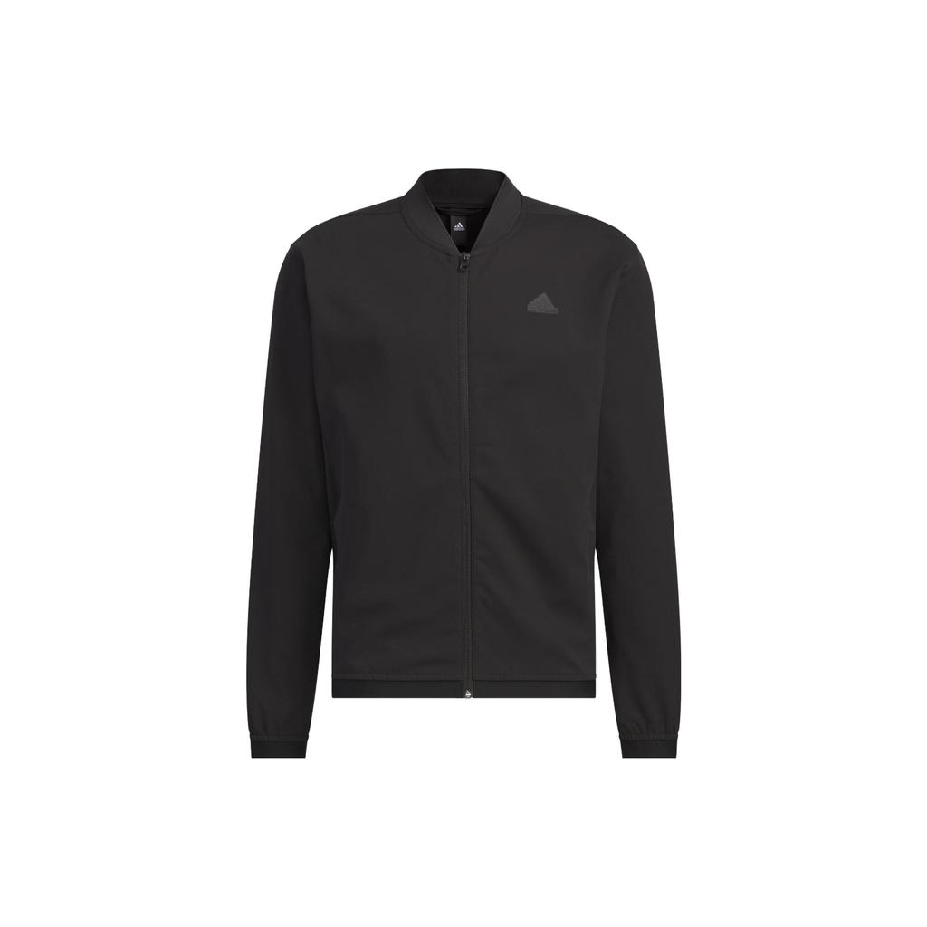 Adidas Bomber Jacket Solid Color Logo Pilot Sports Casual Jacket Men Jackets Black IS4957