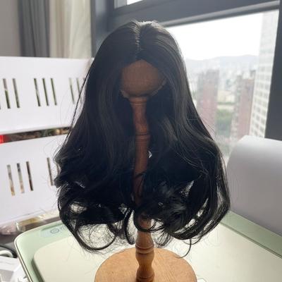 Дополнительный разноцветный BJD парик из высокотемпературного волокна, кудрявые волосы BJD SD волосы, ручная работа, милые аксессуары для BJD париков, игрушки для девочек