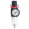 14in AFR2000 OilWater Separator Compressed Air Filter Air Source Treatment with Pressure Gauge