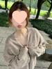 Женский кардиган петит в корейском стиле, свободный, из мягкого трикотажа, для весны и осени