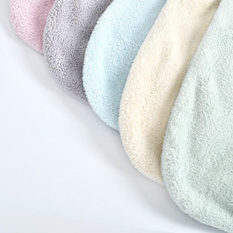 Grace Hair Drying Cap, Adult Quick-Dry Ultra-Soft Highly Absorbent Children's Hair Towel Bath Cap Head Wrap, Single Piece 65×25cm