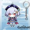 12см Акриловый брелок Genshin Impact Аксессуары для студенческого рюкзака Ху Тао Ёимия Чжун Ли Райдэн Сёгун Аксессуары Подарки на вечеринку