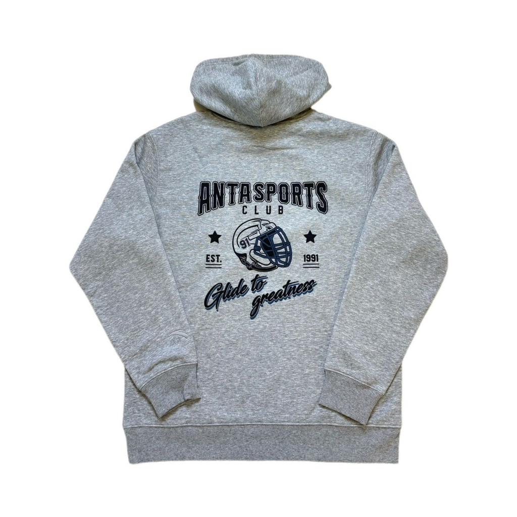 Anta Толстовка с капюшоном из серии Sports Lifestyle для мужчин, серая 152548706N-5