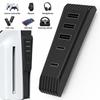 5 In 1 USB Hub USB Expansion Container High-Speed Expansion Hub Charger Extender 3USB & 1 Type C Port &1 Type-C 3.1 for PS5 Slim
