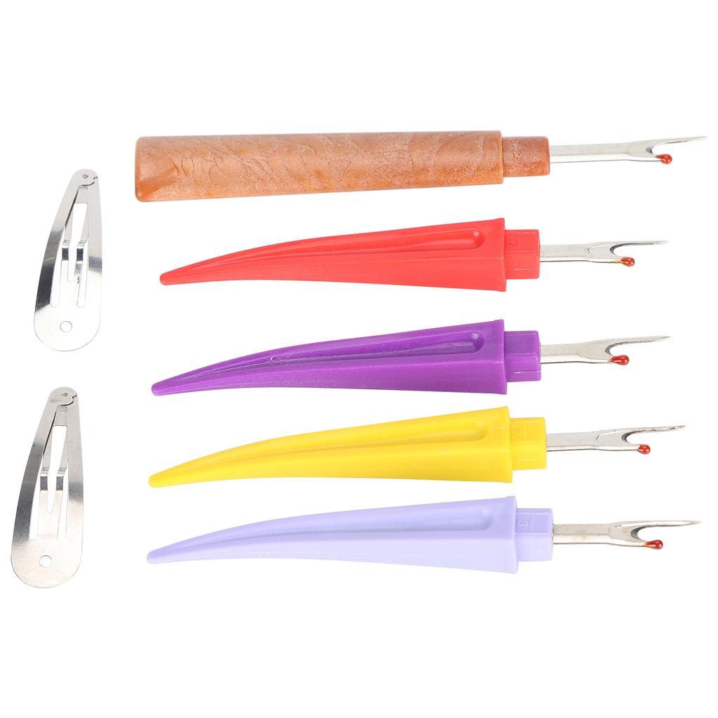 Sewing Seam Ripper Kit Plastic Stainless Steel Handy Stitch Tools for Opening Removing Threads