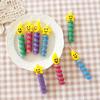 Birthday Candles Cake Decoration Korean Retro Smile Candles Colorful Star Smile Birthday Party Candles Party Celebrating Candles