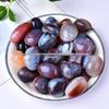 Polished Non-Red Agate Oval Stones for Fish Tank and Home Decor