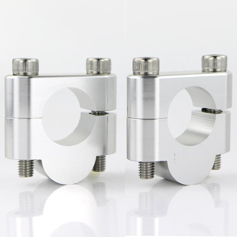 Motorcycle Handlebar Riser Fat Mount Clamps 22mm 7/8" For ROYAL ENFIELD Hunter 350 Hberg FE600E Husqvarna SM 450 610 WRE125