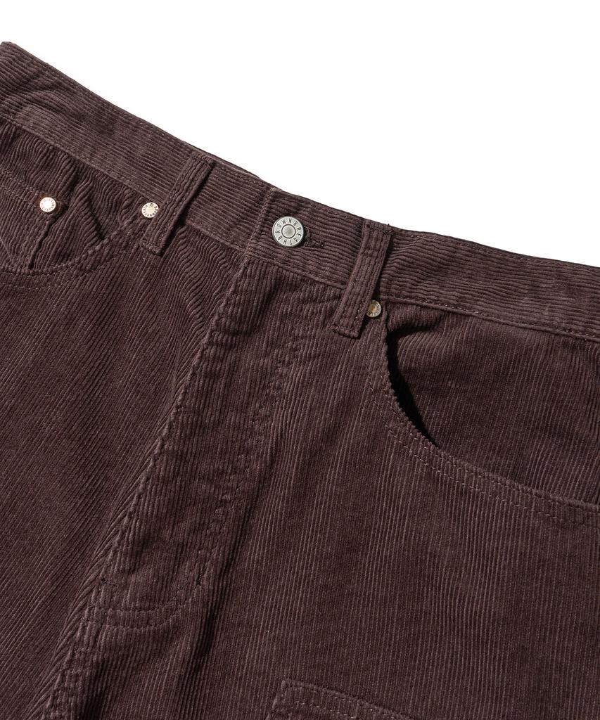 BROWNBREATH Double Knee Corduroy Pants - Brown