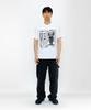 LAUGHER Charging Human T-Shirt - White