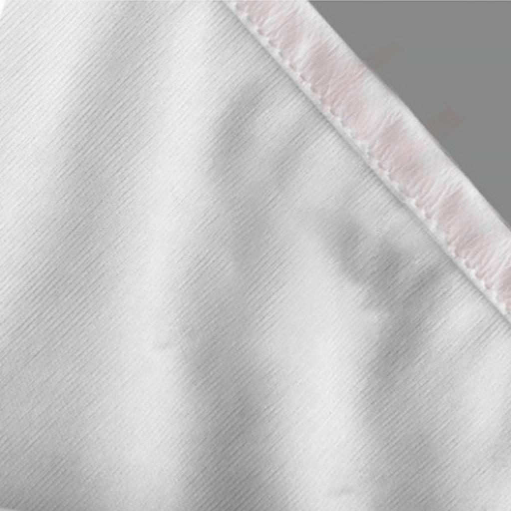 Водонепроницаемый протектор для подушки Полиэфирное волокно Белый Удобный 16,9x28,7 дюйма Наволочки для