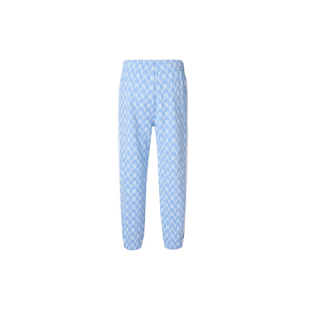 MLB New York Yankees Knitted Sweatpants Unisex Sky Blue 31TPM1111-50S