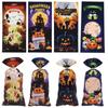 100pcs Waterproof Halloween Candy Bag Color Printing Children's Gift Packaging Bag  Baking Decor