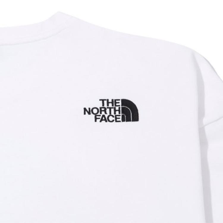 THE NORTH FACE Earth Printing Sweatshirt Unisex White Couple's NM5MM01K
