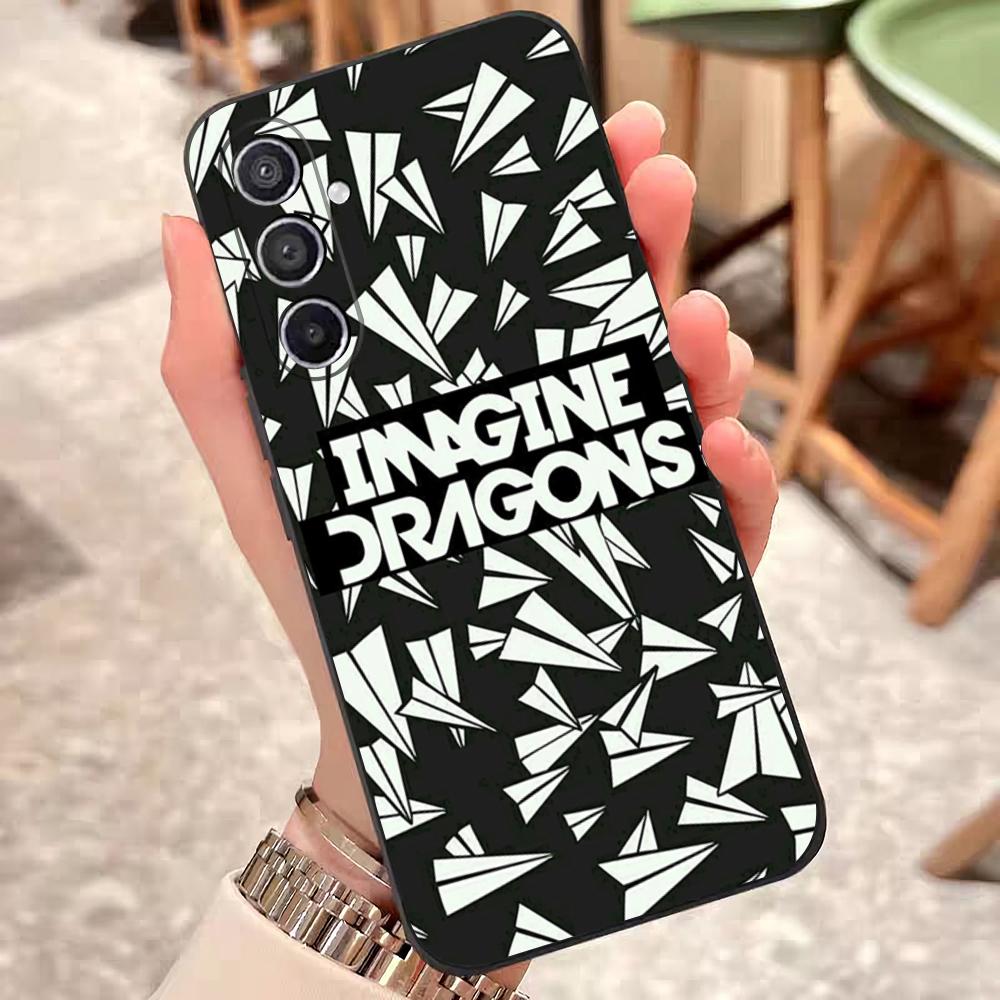 Чехол для телефона Imagine Dragons Для Samsung S25 Edge 24 23 22 21 20 Ultra Plus Fe Galaxy A54 53 34 25 16 Силиконовый чехол