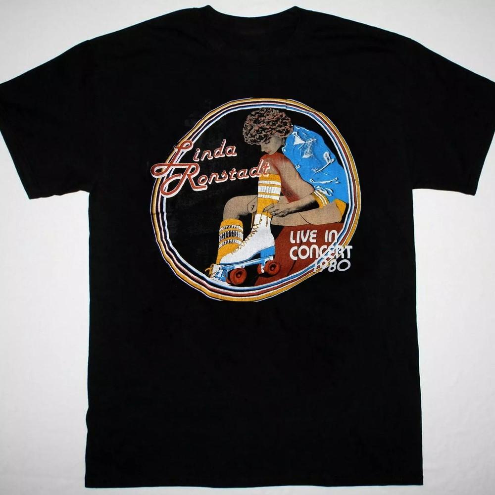 LINDA RONSTADT Live In Concert Tee For Men Women Cotton Shirt MC512 Unisex T-Shirt