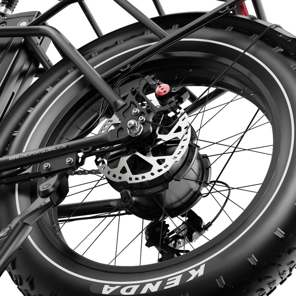Электровелосипед Onesport OT16 Max 20" Двигатель 500 Вт Складной Электровелосипед 48 В 18 Ач С Bluetooth-приложением Shimano 7 скоростей Максимальная нагрузка 120 кг