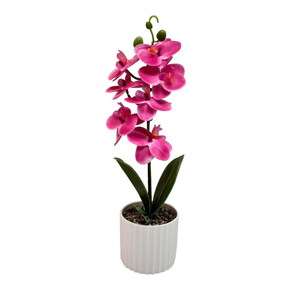 Faux Butterfly Orchid Floral Arrangement For Party Decorations And Home Styling