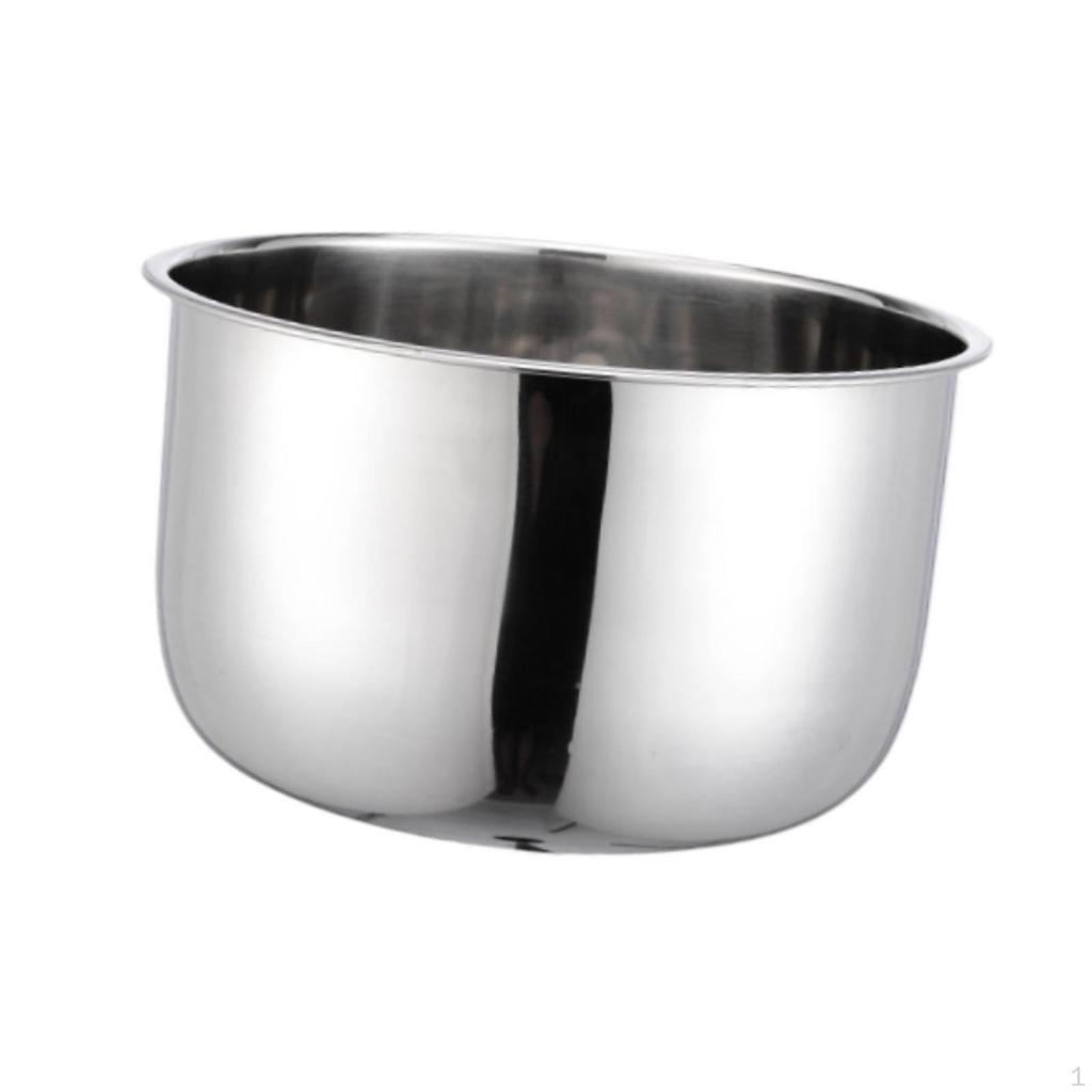 Rice Cooker Inner Container Liner Multiuse Portable Stainless Steel Pot Kithcen Tool