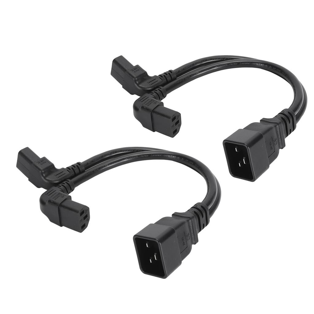 0,32 м Y-образный разветвитель кабеля питания IEC320 C20 на двойной IEC320 C13 1 в 2 выхода, разветвитель кабеля питания
