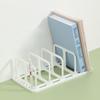 Display Desktop Bookends Plastic Divider Book Stand Self-assembly Desk Bookshelf  Bookshelf