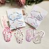 Cute Cloud Hollow Hair Clip Sweet Girl Print Bowknot Fruit Hair Clip Forehead Bangs Clip Hairpin