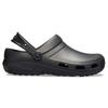 Crocs Специалист II Клоги ПУ Удобные Легко чистить Клоги с закрытым носком Унисекс клоги Черные 205619-001