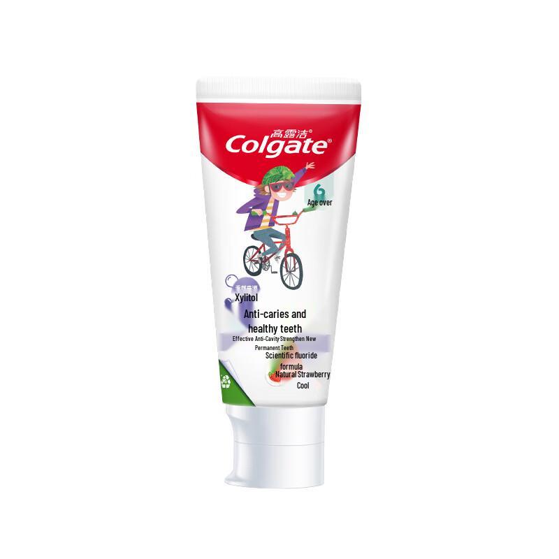 Colgate Kids Anti-Cavity Fluoride Toothpaste, Strawberry, 70g