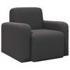 Armchair Dark Gray Boucle