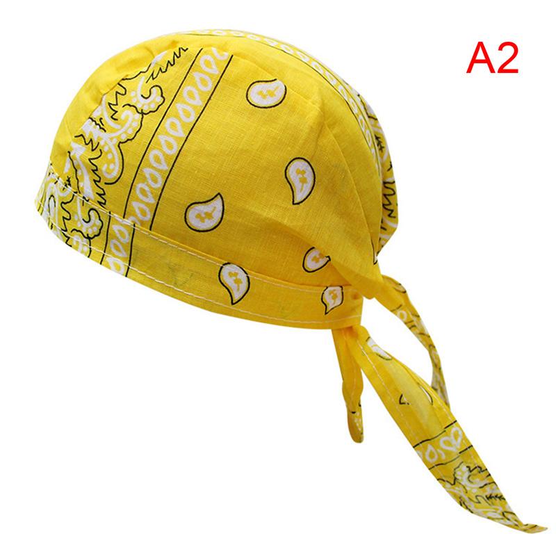 Женская и мужская бандана, хлопковая унисекс-бандана, кепка с принтом Durag, модный пиратский платок на голову