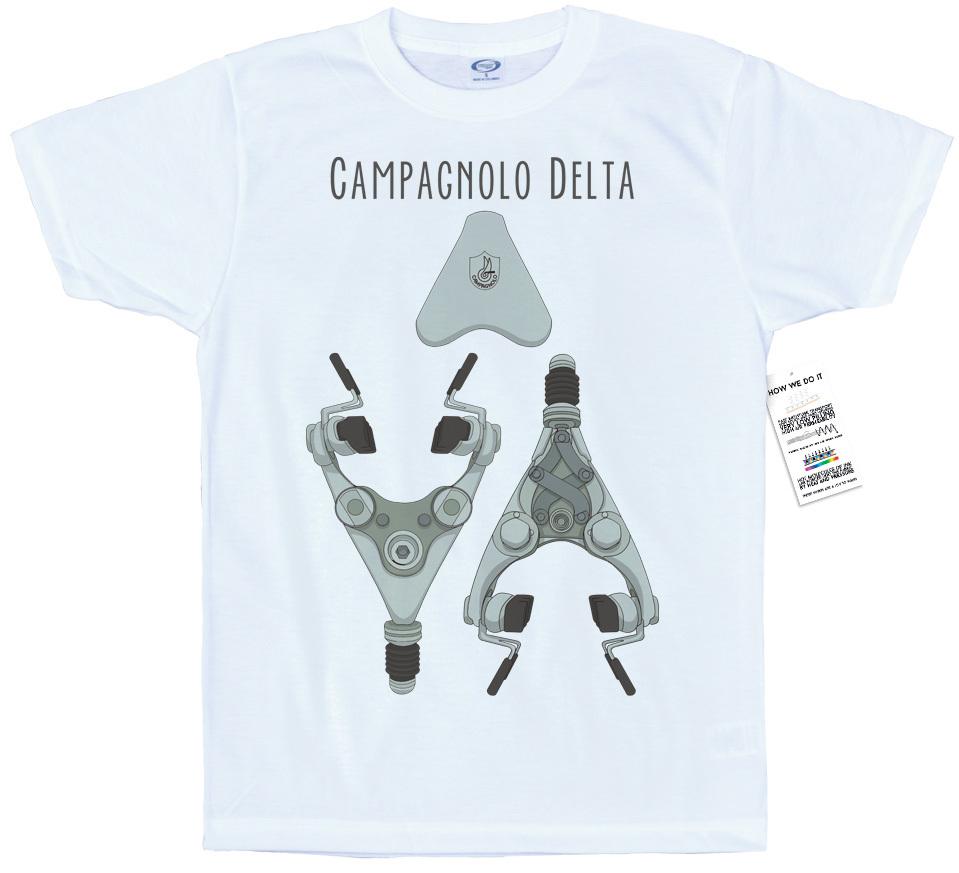 Дизайн футболки Campagnolo Delta Brakes
