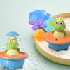 Bath Toys For Toddlers - Light Up Crocodile Fountain With 4 Spray Modes, For Bathroom & Swimming Pool ABS Plastic Bath Toy