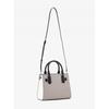 Michael Kors Hamilton Satchel Small 35t5shms1t2633 Pearl Grey Multi