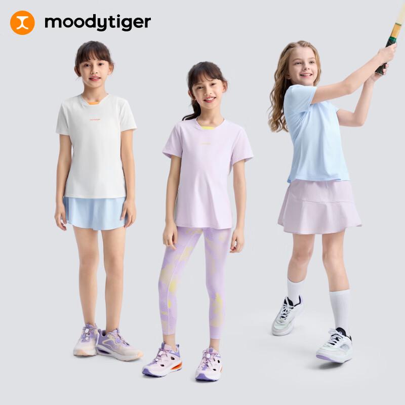 Девочки футболка для тенниса moodytiger с быстрой сушкой