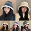 Зимняя теплая шапка-ушанка, морозостойкая шапка-рыбак, милая кепка-ведро, осень/зима