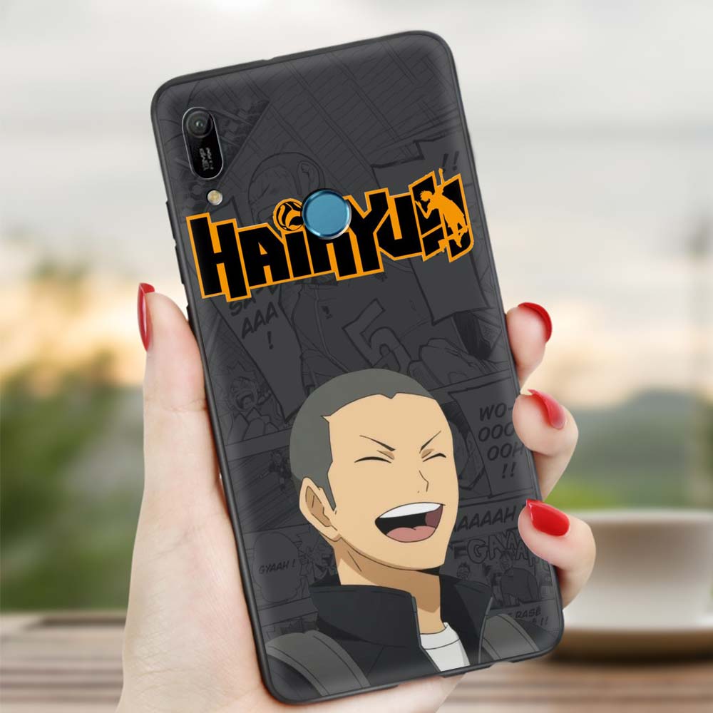 Мягкий чехол Haikyuu Hinata Attacks Love Volleyball Anime для Huawei P30 Pro P40 Lite EP Smart Z Y7 Y6 2019, чехол для телефона, сумка для мобильного телефона