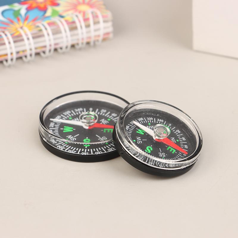 35/40Mm Handheld Compass Abs Camping Pocket Compass Portable Navigation Climbing Riding Children Gift Outdoor Survival Gear